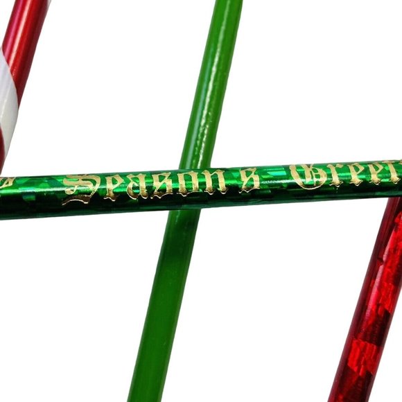 Wood Pencils Candy Cane Tree Star Holiday Unused Vintage Christmas Shaped Lot 7 - Picture 8 of 12